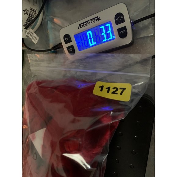 Dan Dee Red Valentines Bear Ribbon with Red Hearts 7 Inch Height Sitting - Picture 10 of 10